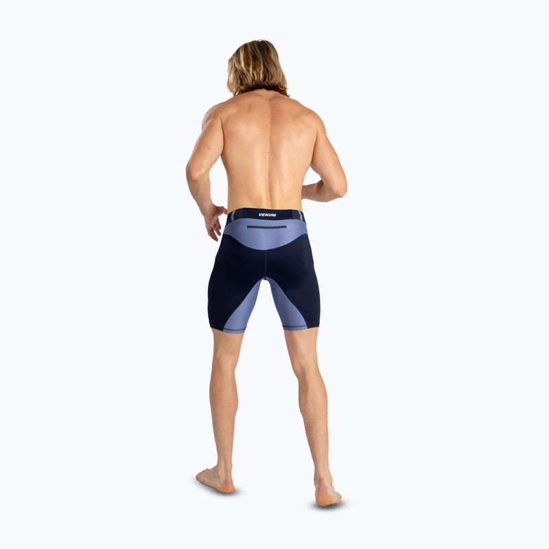 Pánské tréninkové šortky Venum Tempest Vale Tudo navy blue/blue 4