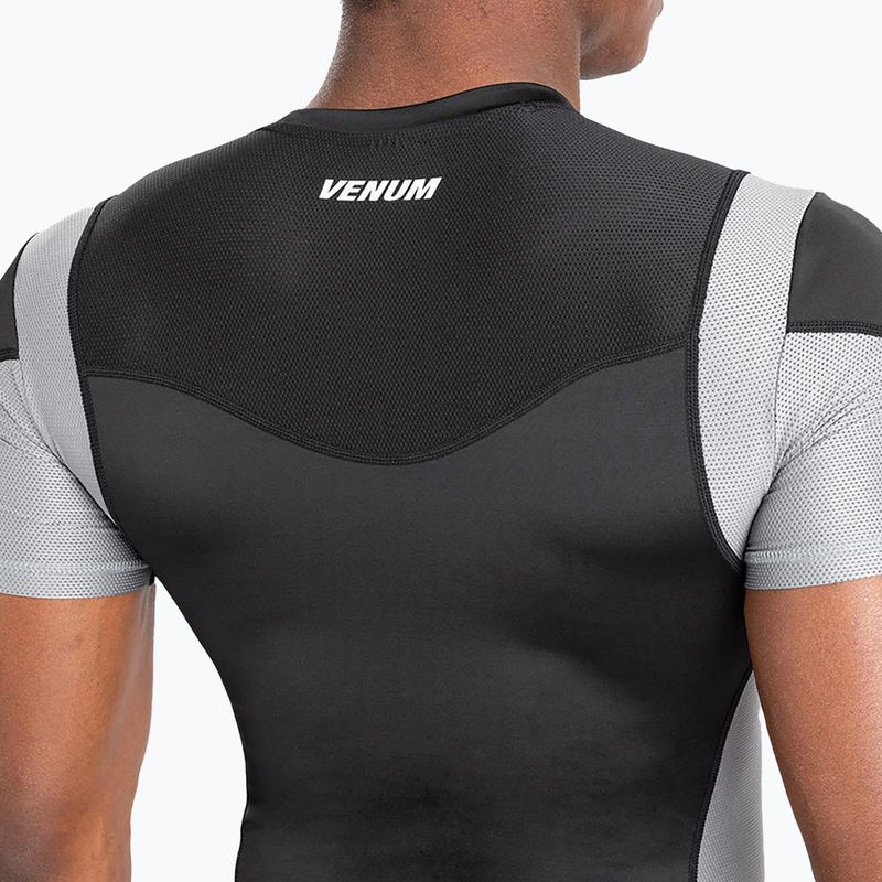 Pánský chránič Venum Tempest Rashguard black/ grey 5