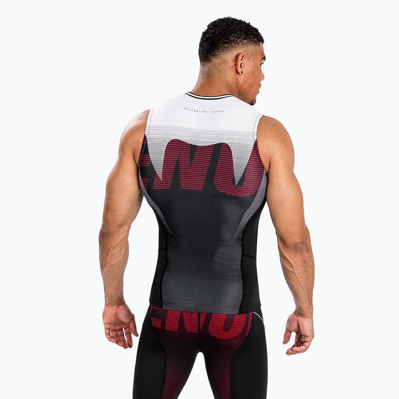 Pánské tílko Venum Adrenaline Rashguard black/red 3