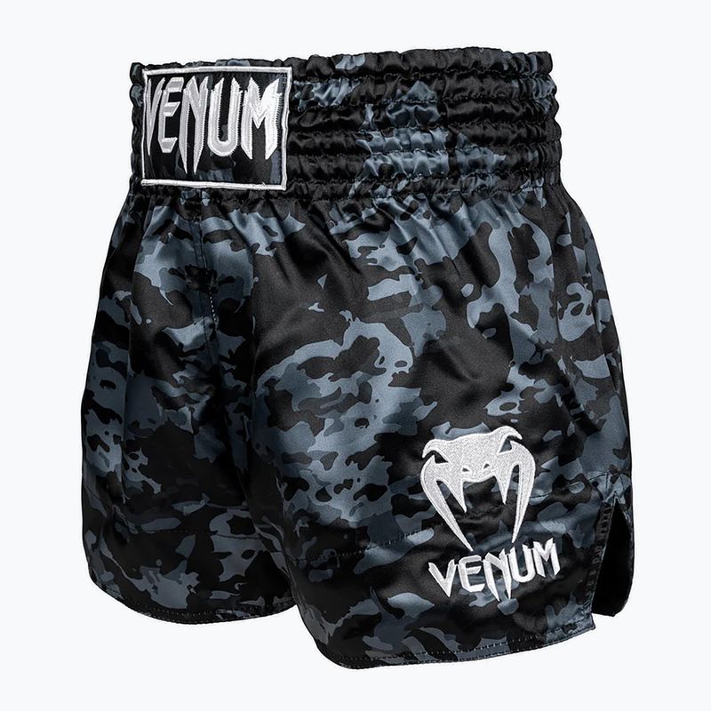 Pánské tréninkové šortky Venum Classic Muay Thai black/dark camo 3