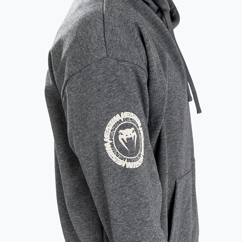 Pánská mikina Venum Vortex XL Lite Hoodie dark heather grey 7