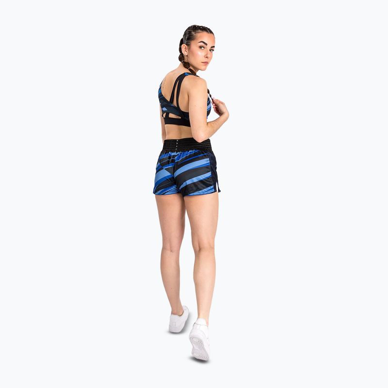 Dámské tréninkové šortky Venum Abyss Muay Thai shadow blue 3