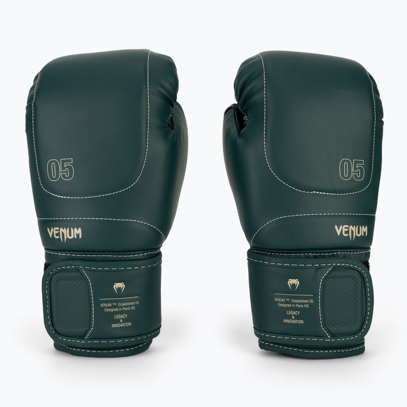 Pánské boxerské rukavice Venum Impact Evo 16 OZ emerald green 2