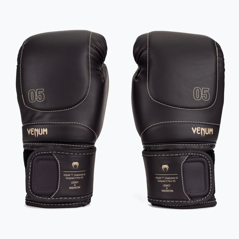 Pánské boxerské rukavice Venum Impact Evo 14 OZ chocolate 2