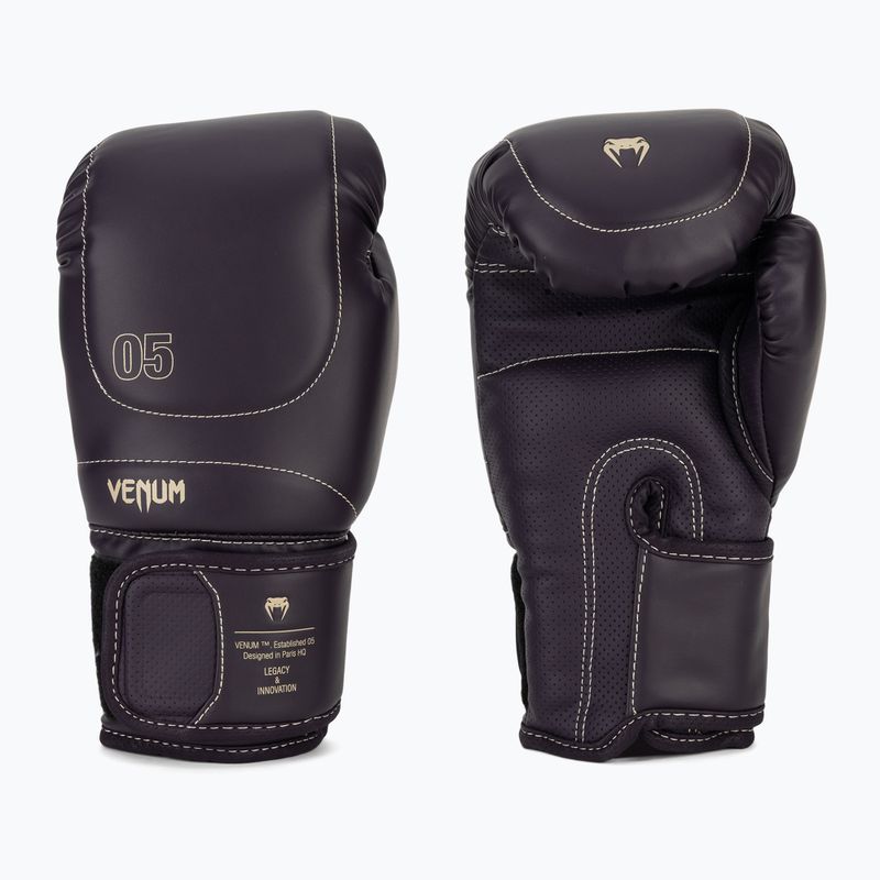 Pánské boxerské rukavice Venum Impact Evo deep purple