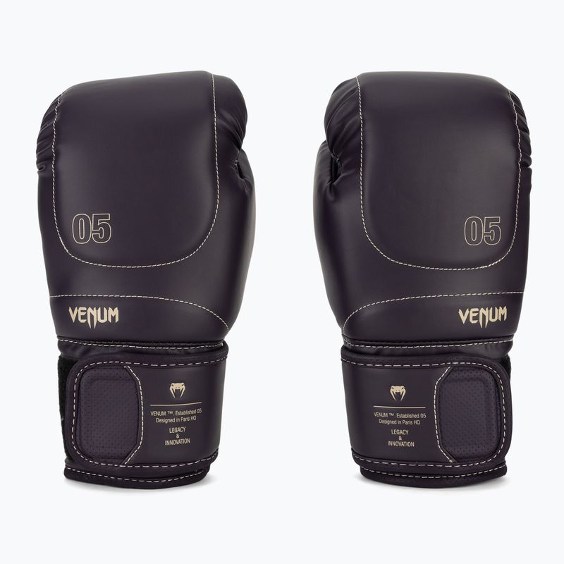 Pánské boxerské rukavice Venum Impact Evo deep purple 2