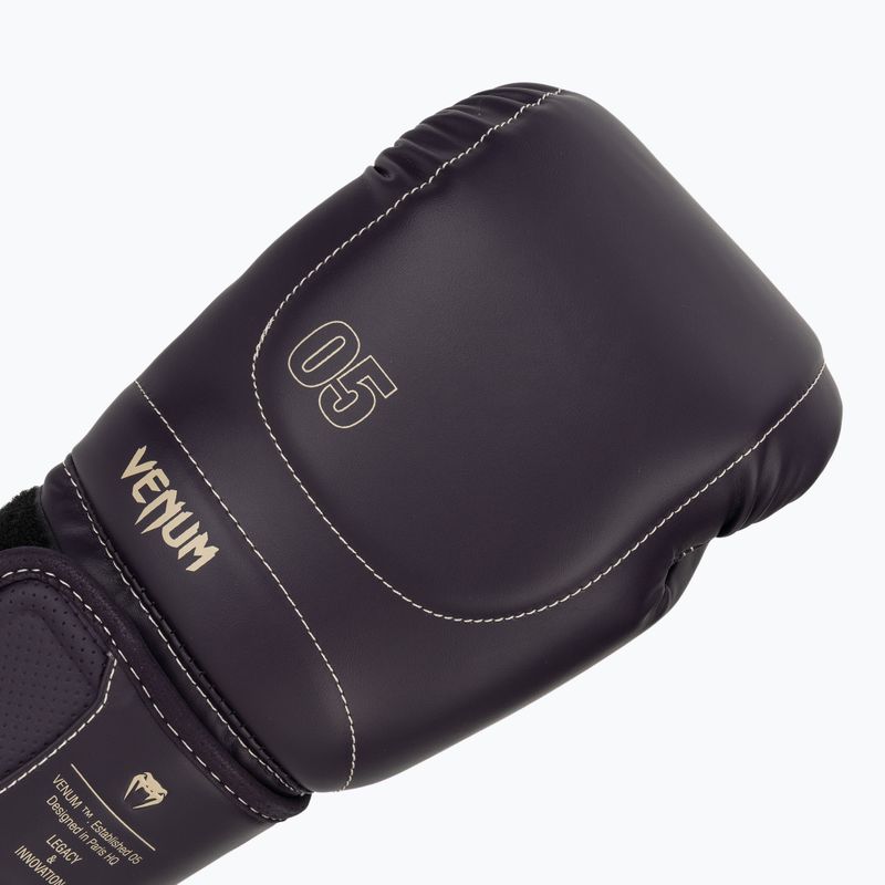 Pánské boxerské rukavice Venum Impact Evo deep purple 5