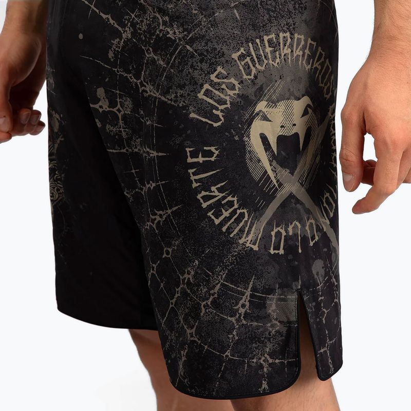 Pánské šortky  Venum Santa Muerte 5.0 Men’S Fight Shorts deep black/gold 7