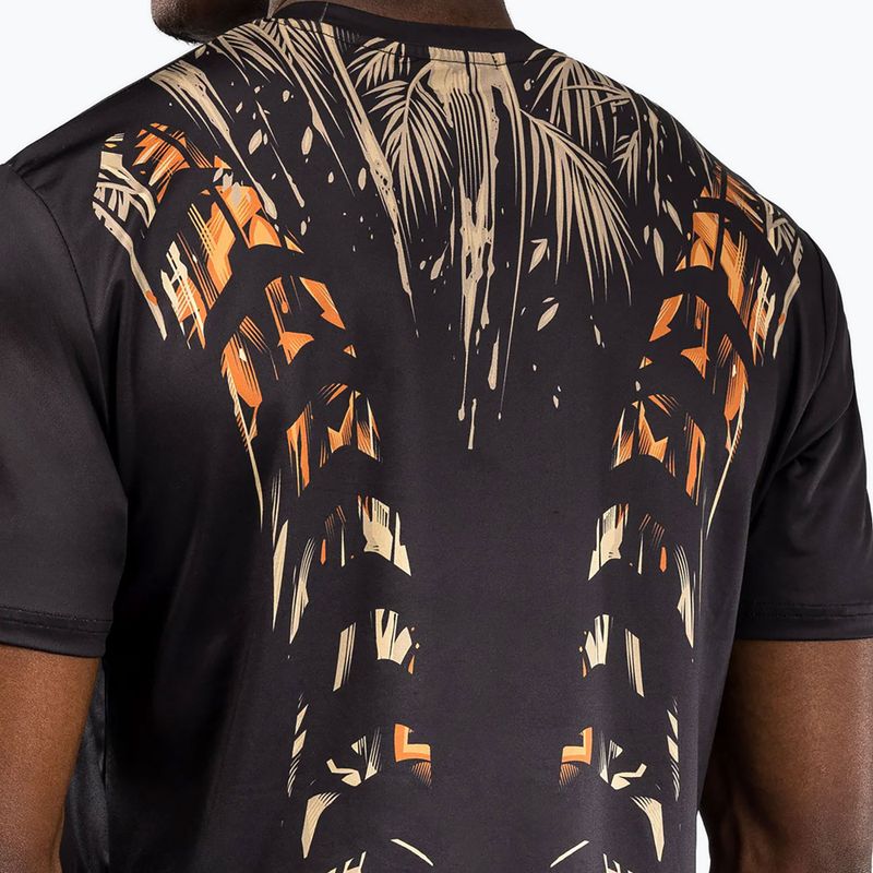 Pánské tričko Venum Tiger Dry Tech T-Shirt black/neon orange 5