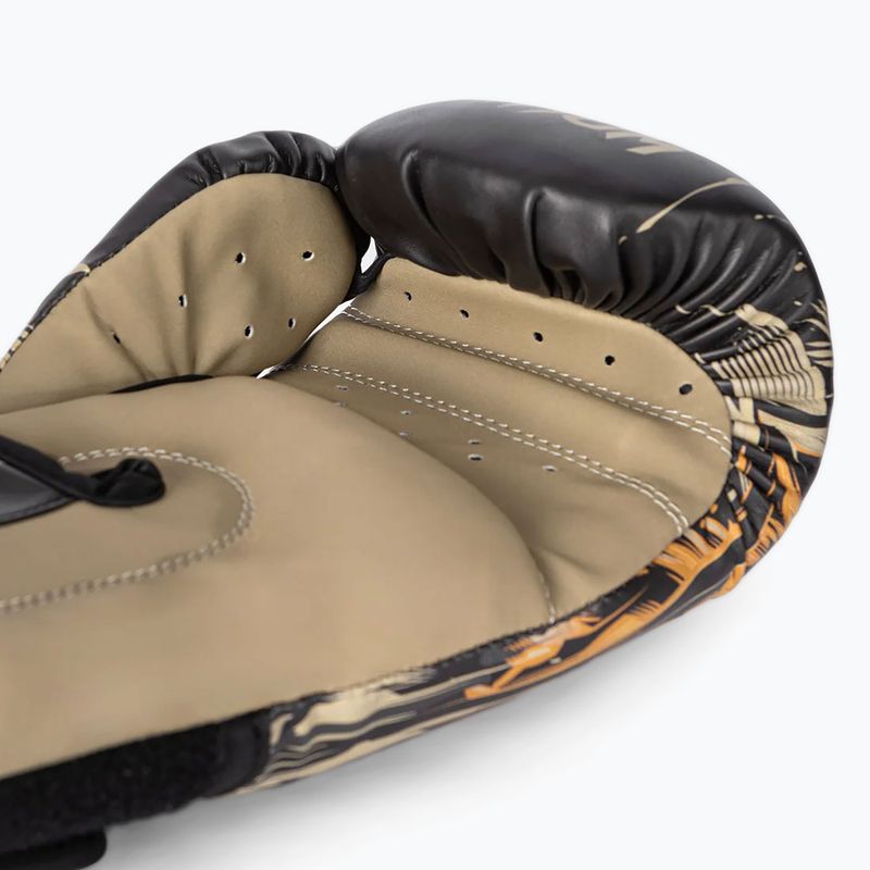 Boxerské rukavice Venum Tiger black/neom orange 6