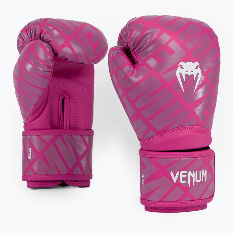 Dětské boxerské rukavice Venum Contender 1.5 XT white/pink 2