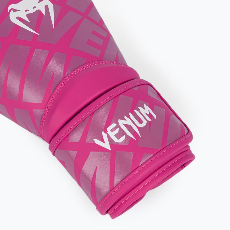 Dětské boxerské rukavice Venum Contender 1.5 XT white/pink 4