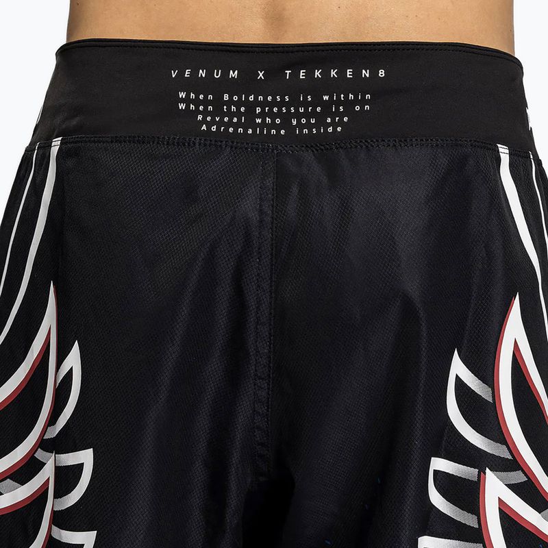 Pánské šortky  Venum X Tekken 8 - Jin Kazama Fight Shorts blue/black/white 6