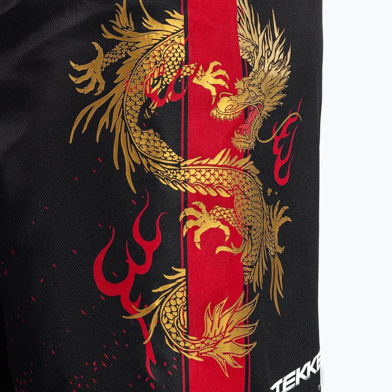 Pánské šortky Venum X Tekken 8 - Marshall Law Fight Shorts black/red/gold 6