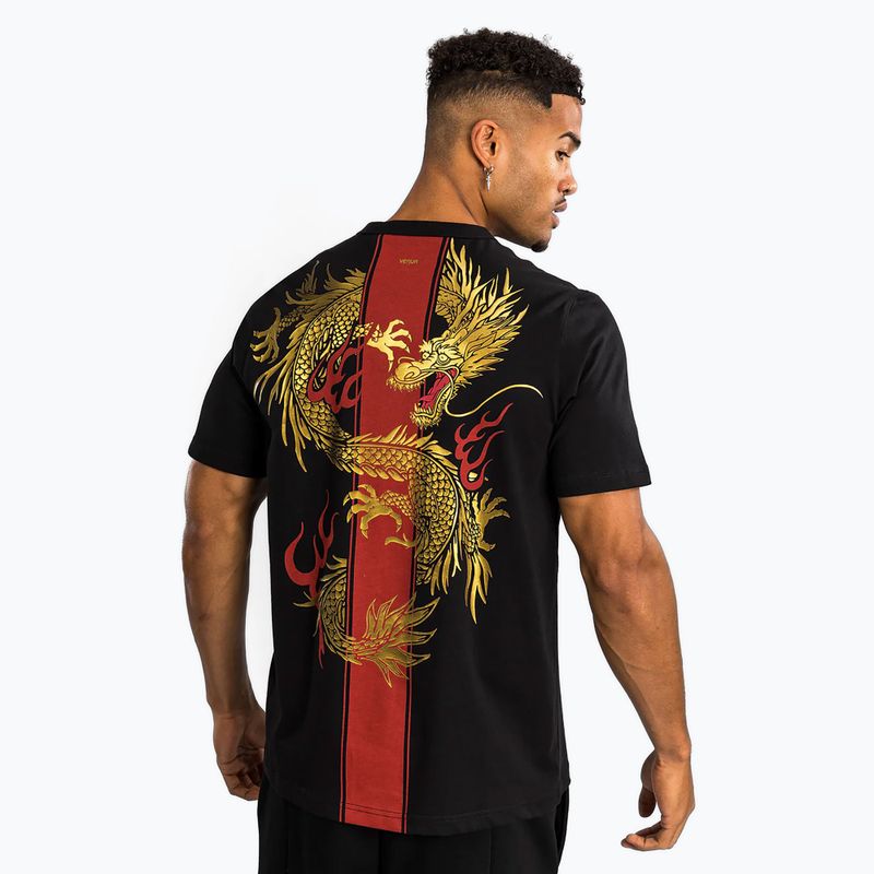 Pánské tričko Venum X Tekken 8 - Marshall Law T-Shirt black/red/gold 2