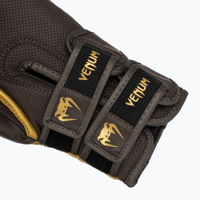 Boxerské rukavice Venum Reverso Boxing chocolate/gold 6