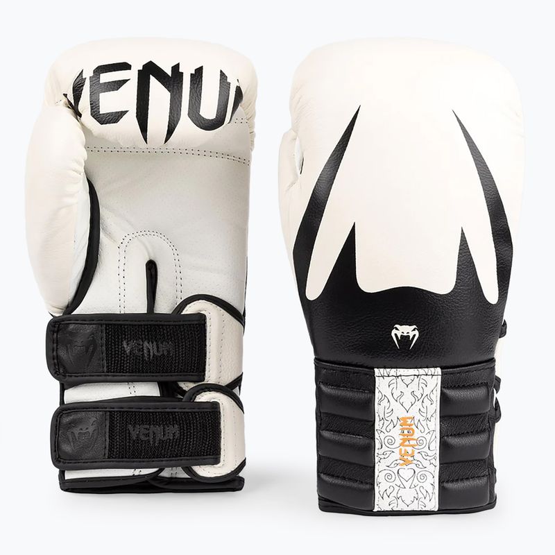 Boxerské rukavice Venum Reverso Boxing white/black 2