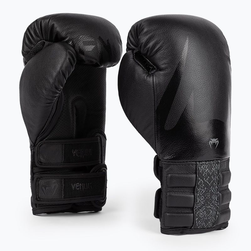 Boxerské rukavice Venum Reverso Boxing black/black 4