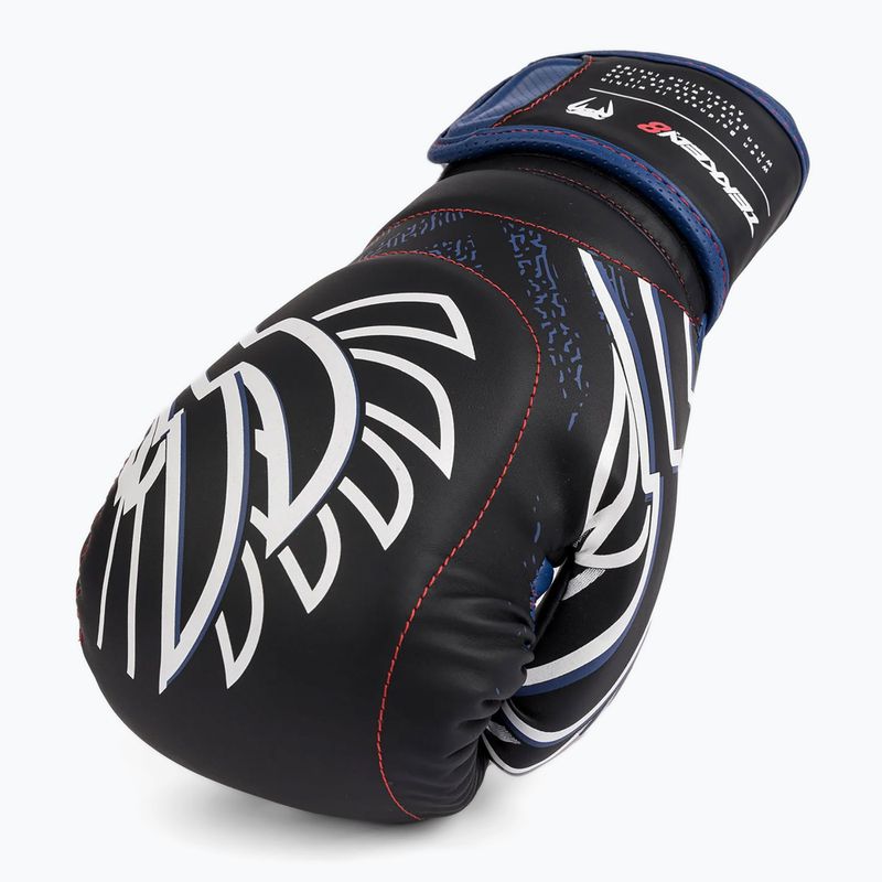 Boxerské rukavice Venum X Tekken 8 - Jin  Boxing Gloves blue/black/white 5