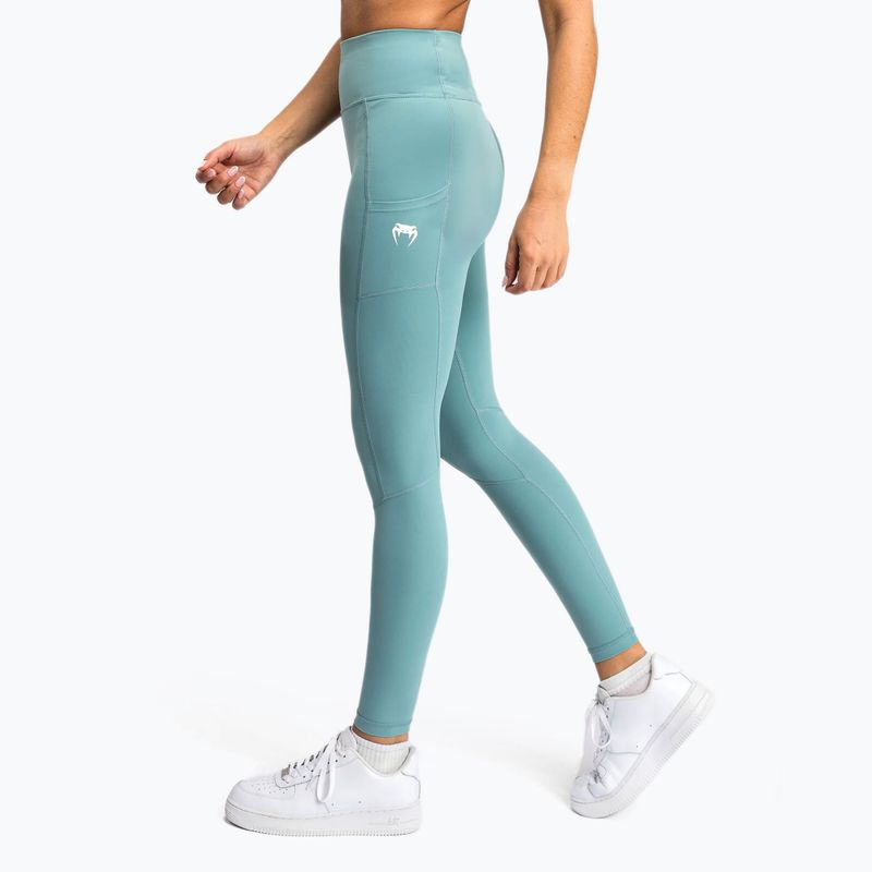 Dámské tréninkové legíny Venum Essential Performance aqua green 5