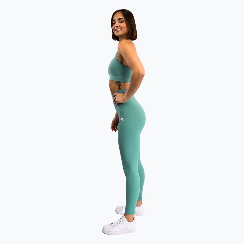Tréninková podprsenka Venum Essential Medium Impact Sport aqua green 2