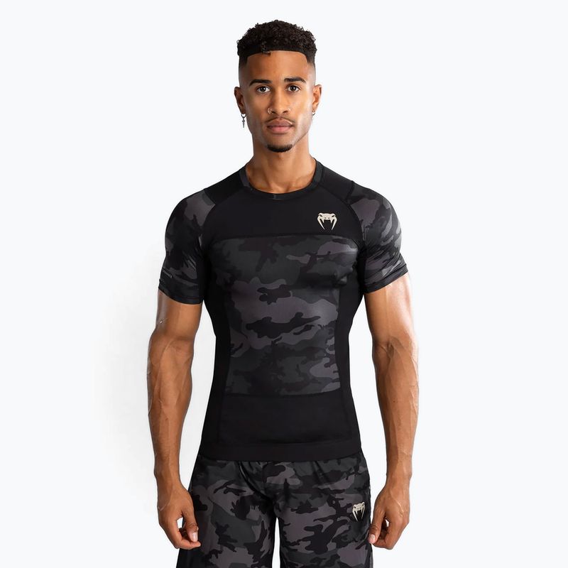 Pánské tílko rashguard  Venum G-Fit Air Men'S Short Sleeve Rashguard digital urban camo 3