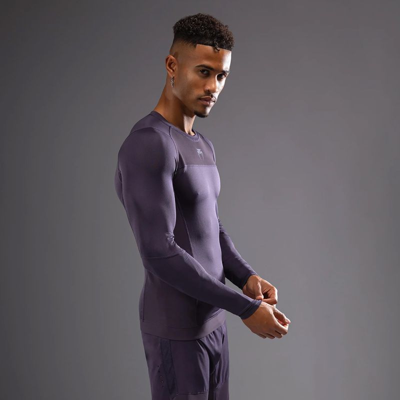 Pánský rashguard Longsleeve Venum G-Fit Air Rashguards deep purple 3