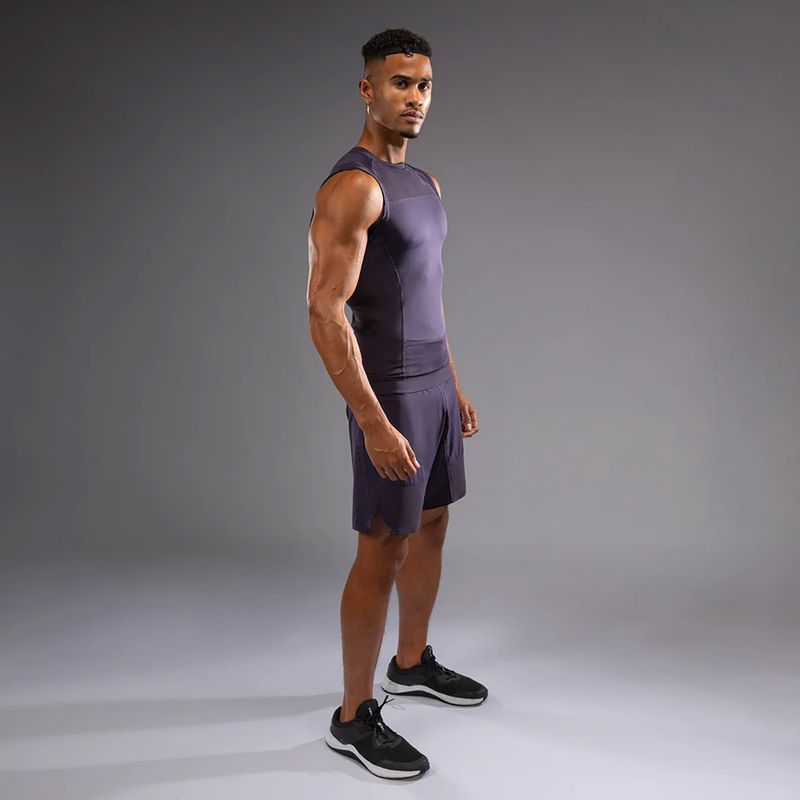 Pánský rashguard Venum G-Fit Air Men'S Sleeveless Rashguard tmavě fialový 2
