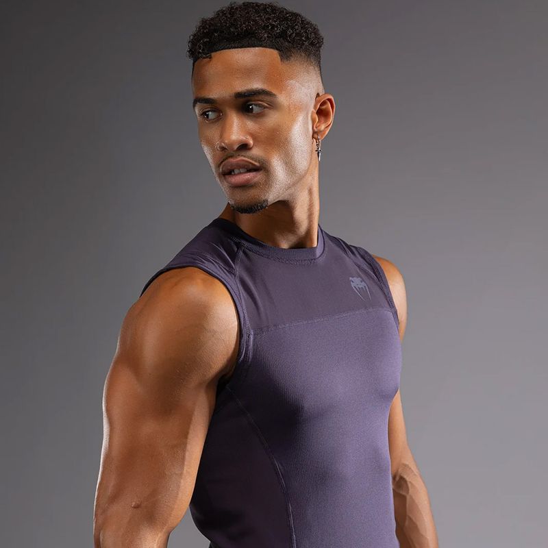 Pánský rashguard Venum G-Fit Air Men'S Sleeveless Rashguard deep purple 4