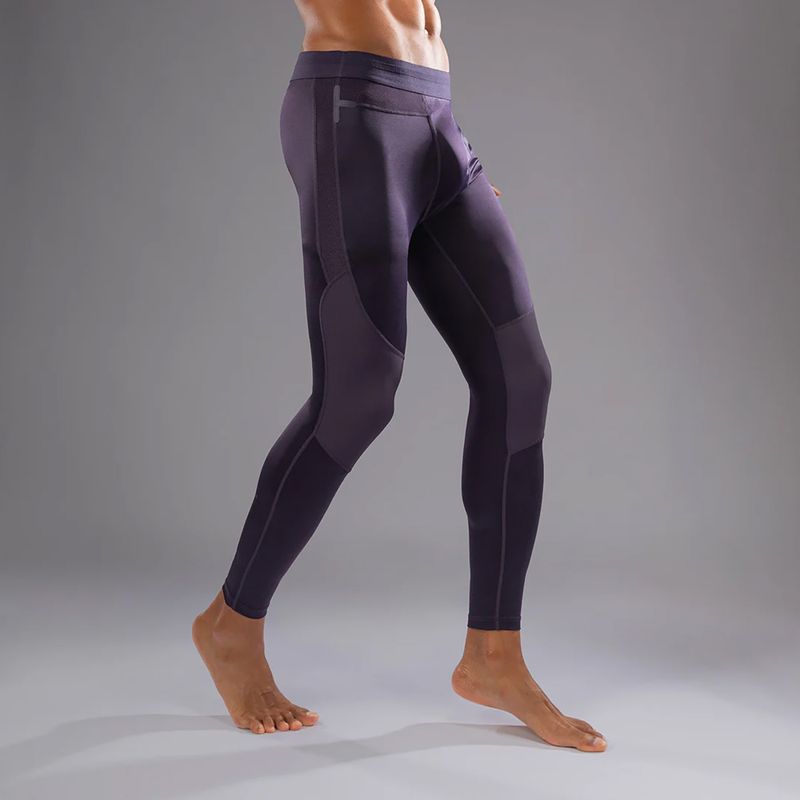 Pánské tréninkové legíny Venum G-Fit Air Spats deep purple 4