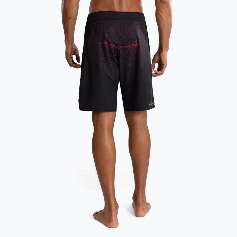 Pánské šortky  Venum G-Fit Air Men'S Fight Shorts deep black/fire red 3