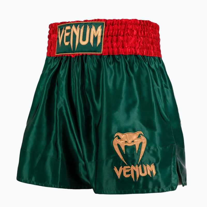 Pánské tréninkové šortky Venum Classic Muay Thai deep forest green 3