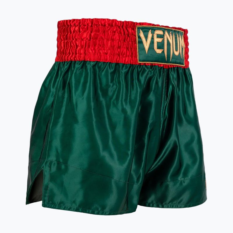 Pánské tréninkové šortky Venum Classic Muay Thai deep forest green 4