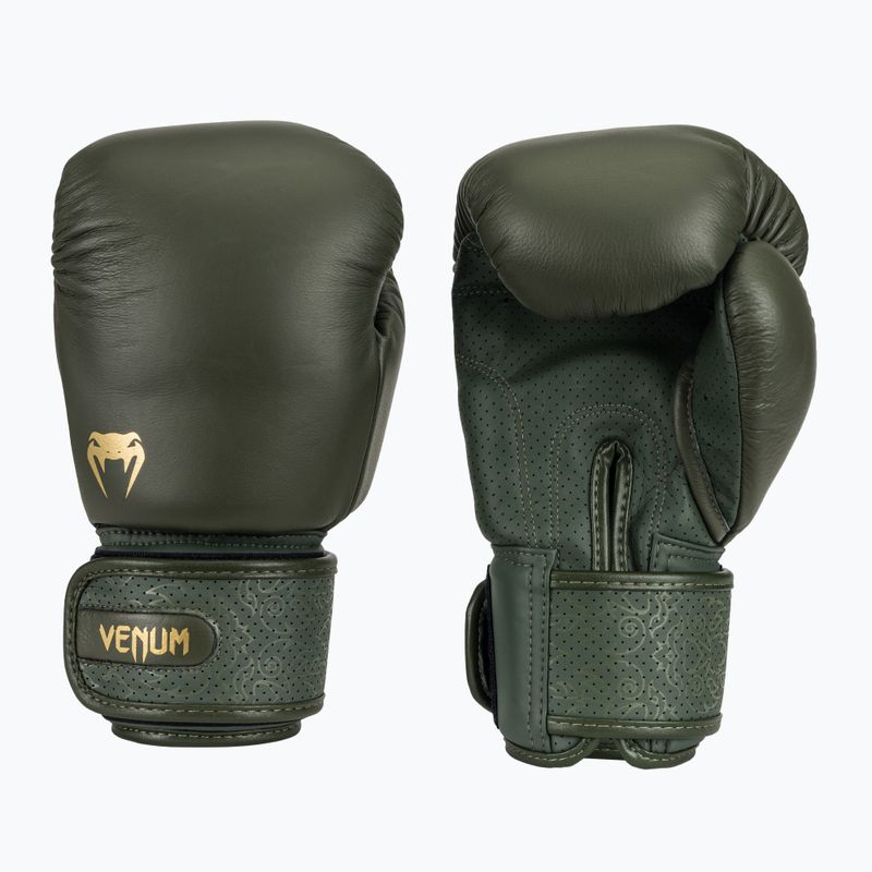 Boxerské rukavice Venum Power 2.0 deep forest green