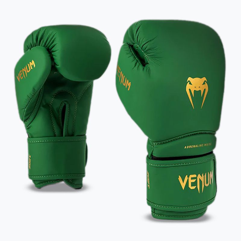 Boxerské rukavice Venum Contender 1.5 green 2