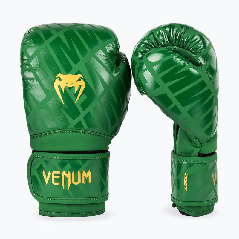 Boxerské rukavice Venum Contender 1.5 XT Boxing green