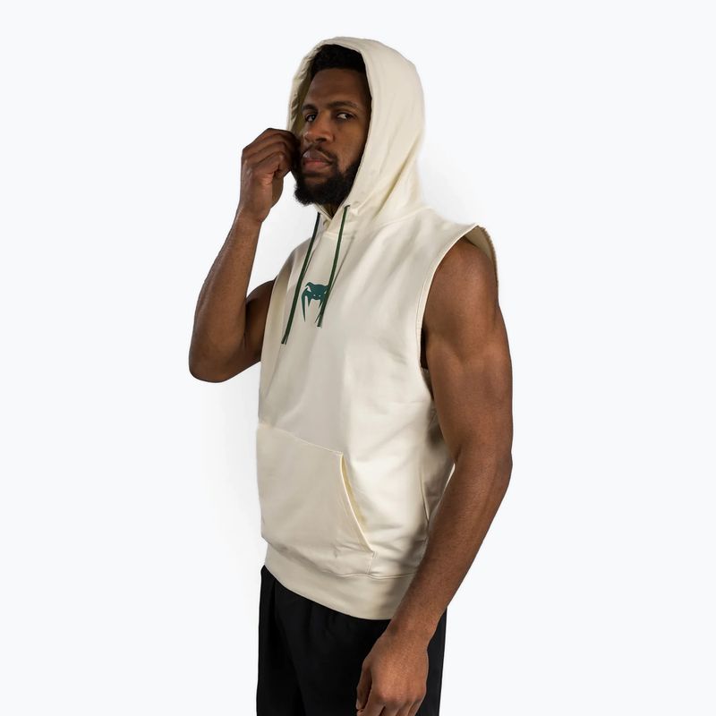 Pánská mikina Venum Sparring Sleeveless Hoodies vanilla 3