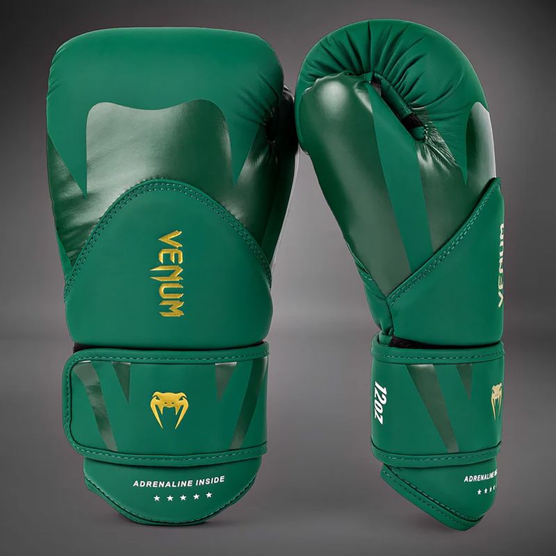 Boxerské rukavice Venum Challenger 4.0 army green 2