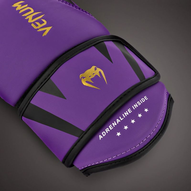 Boxerské rukavice Venum Challenger 4.0 tmavě fialové 4