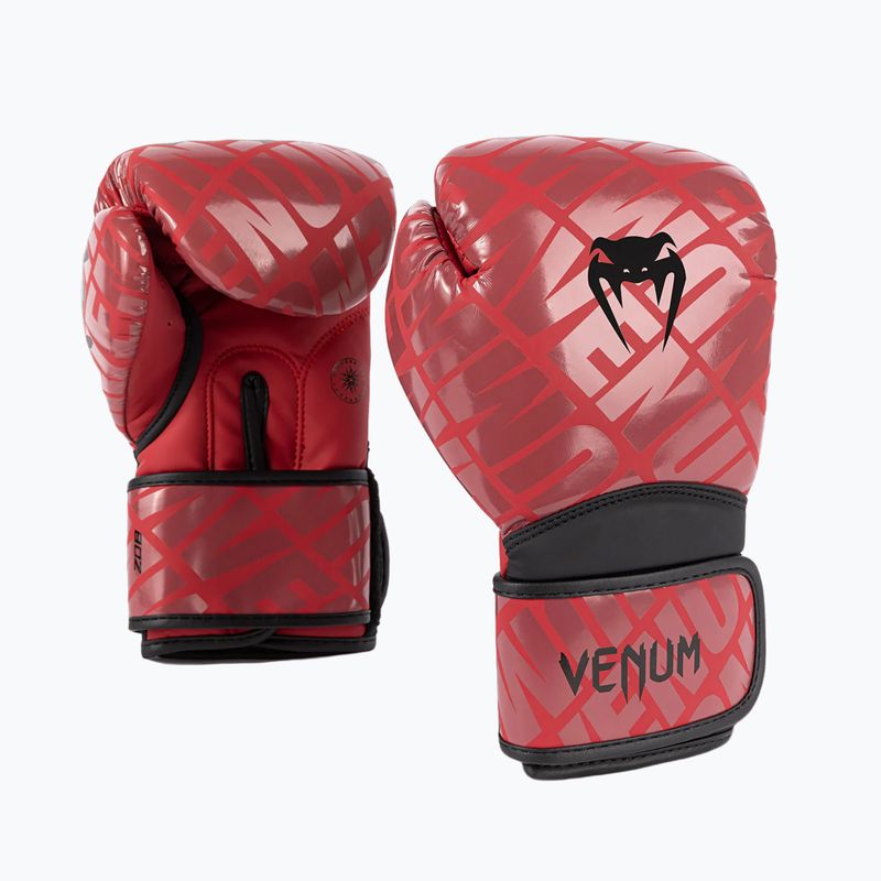 Dětské boxerské rukavice Venum Contender 1.5 XT Kids cherry red