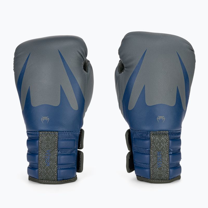 Boxerské rukavice Venum Reverso storm grey/royal blue 2