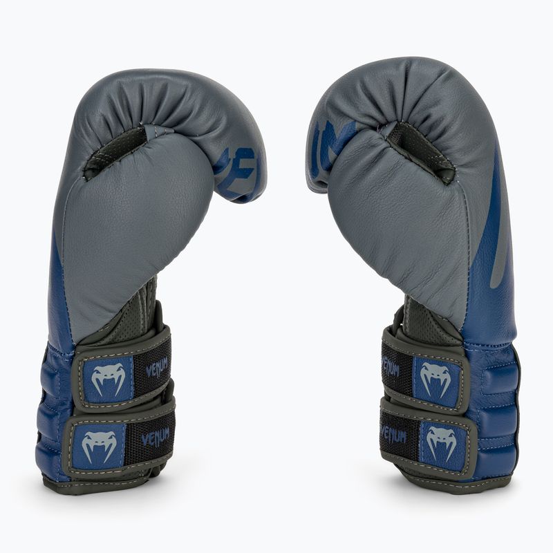 Boxerské rukavice Venum Reverso storm grey/royal blue 4