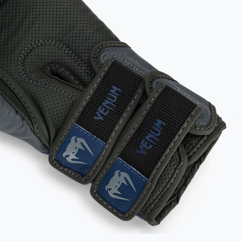Boxerské rukavice Venum Reverso storm grey/royal blue 6