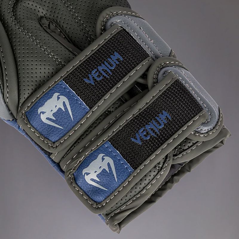 Boxerské rukavice Venum Reverso storm grey/royal blue 5