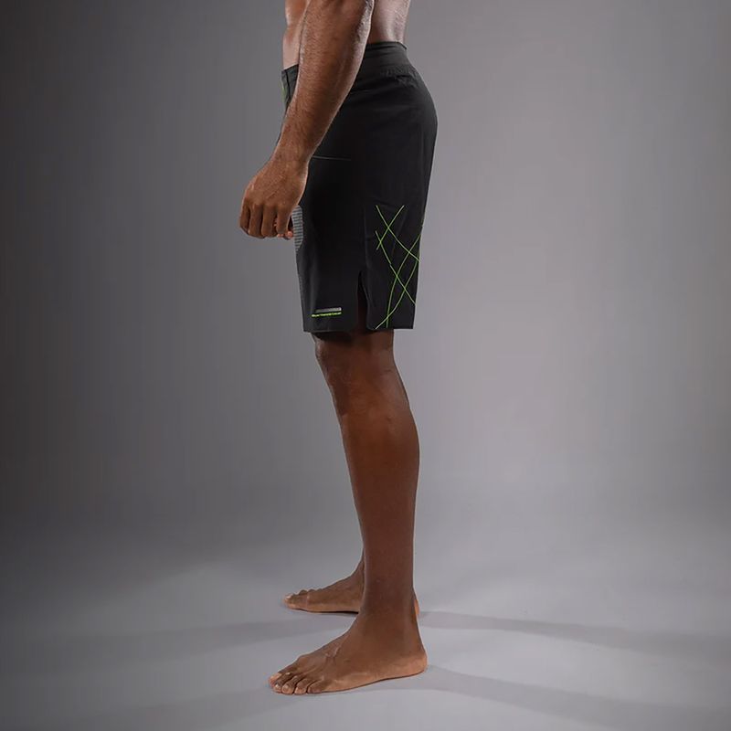 Pánské tréninkové šortky Venum Training Camp 4.0 black/neo green 4
