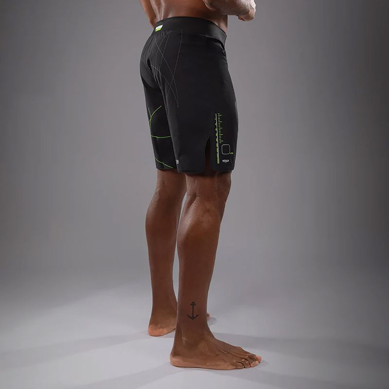 Pánské tréninkové šortky Venum Training Camp 4.0 black/neo green 5
