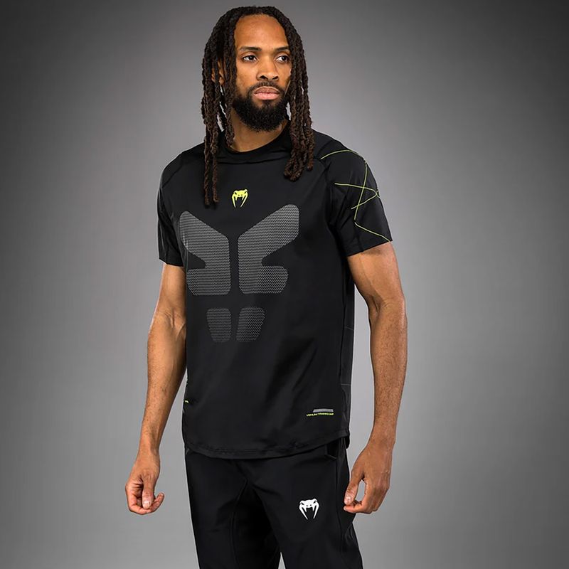 Pánské tričko Venum Training Camp black/neo green 3