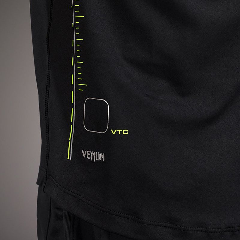 Pánské tričko Venum Training Camp black/neo green 5