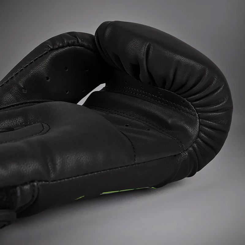 Boxerské rukavice Venum Training Camp 4.0 black/neo green 4