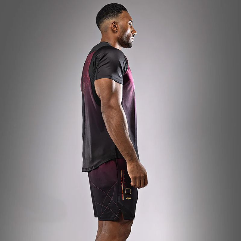 Pánské tričko Venum Tactical XT black/burgundy/gold 7
